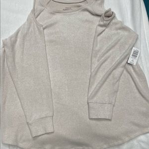 Brand new cold shoulder sweater by Torrid.